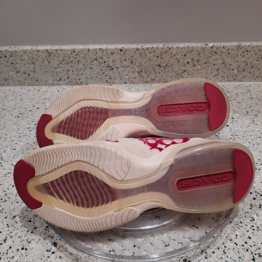 Coach City Sole G4972 Mesh Sneakers Hyacinth Pink Shoes Size 8 - Picture 6 of 6